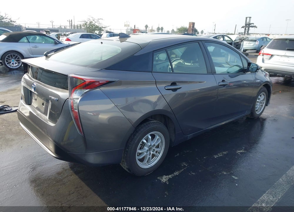 2016 TOYOTA PRIUS FOUR VIN: JTDKARFU6G3527165