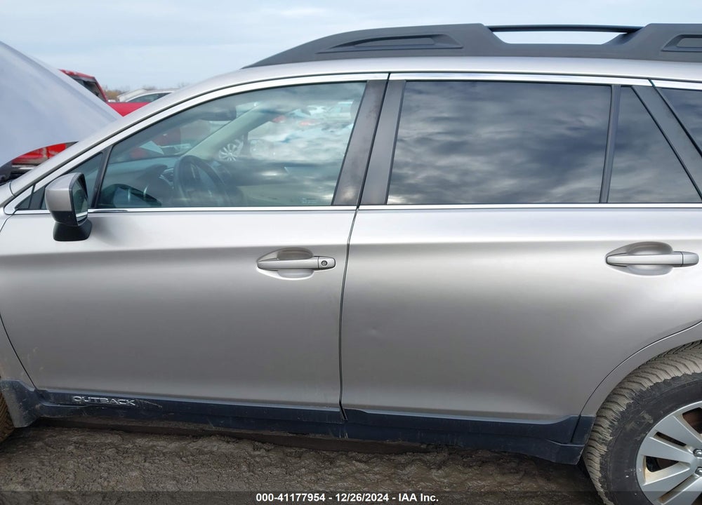 2017 SUBARU OUTBACK 2.5I PREMIUM VIN: 4S4BSADC6H3440534