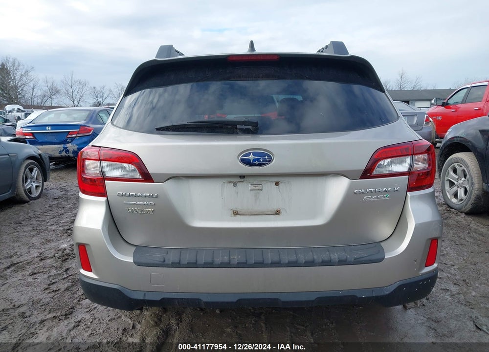 2017 SUBARU OUTBACK 2.5I PREMIUM VIN: 4S4BSADC6H3440534