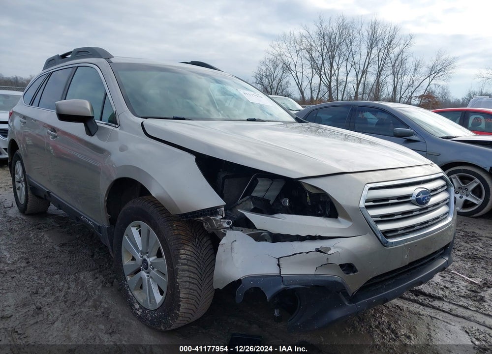 2017 SUBARU OUTBACK 2.5I PREMIUM VIN: 4S4BSADC6H3440534