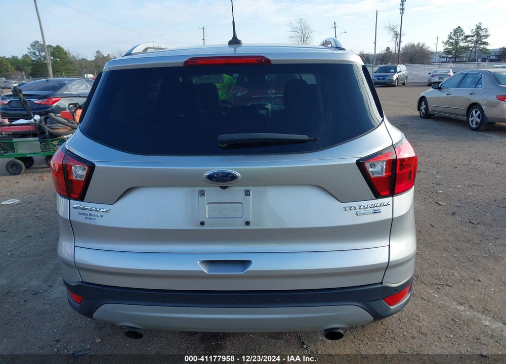 2019 FORD ESCAPE TITANIUM VIN: 1FMCU9J99KUB42213