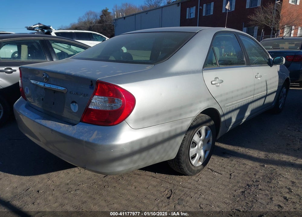 2003 TOYOTA CAMRY LE VIN: 4T1BE32K93U144567