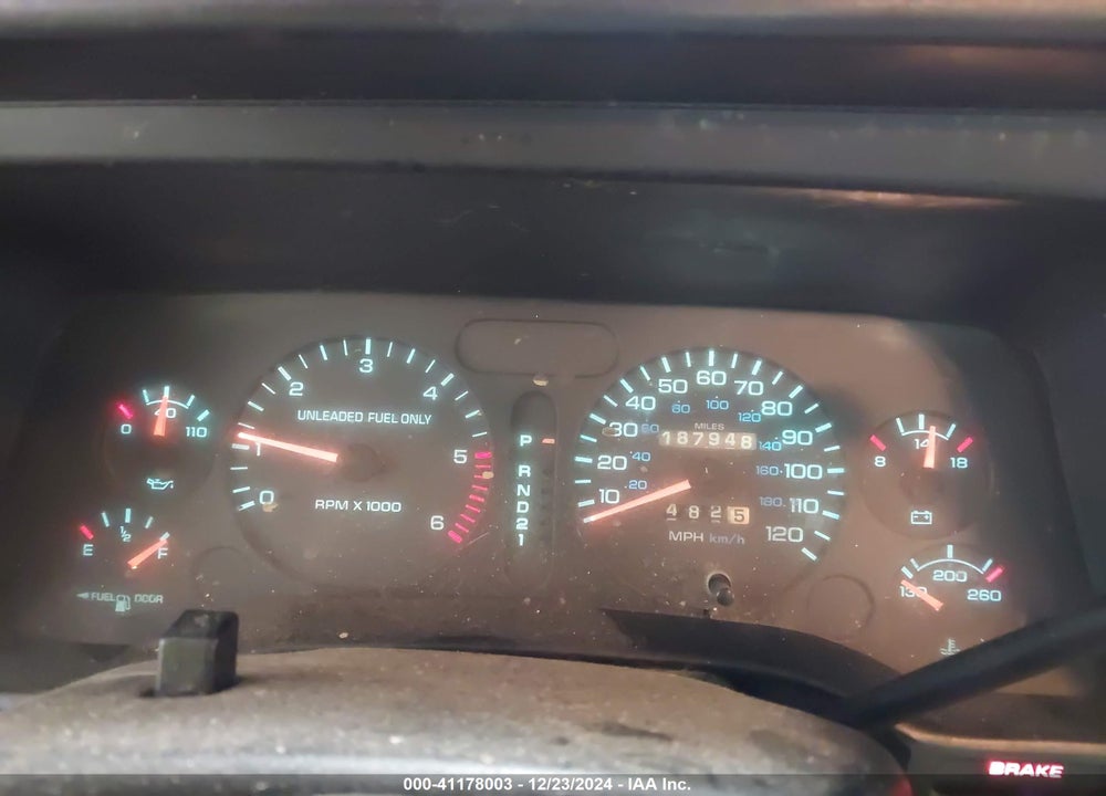 1996 DODGE RAM 1500 VIN: 3B7HC13Y6TG164810