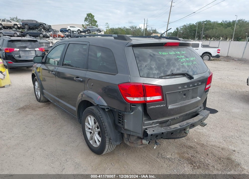 2014 DODGE JOURNEY SXT VIN: 3C4PDCBG9ET190504