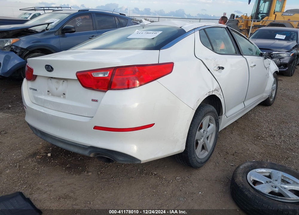 2015 KIA OPTIMA VIN: KNAGM4A70F5649974