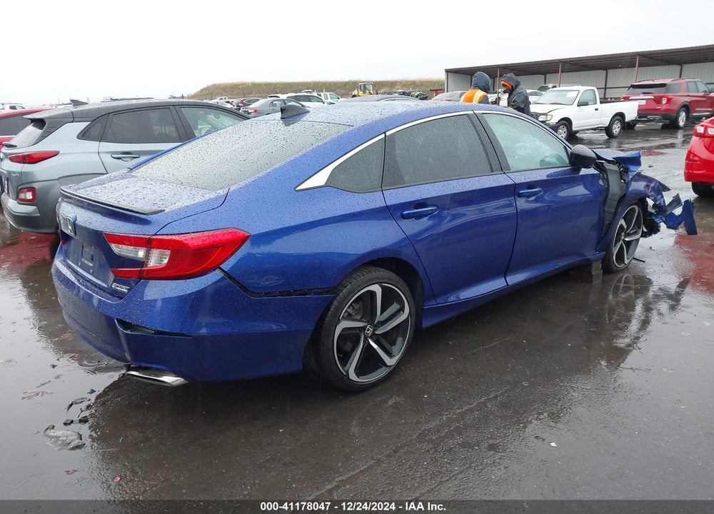 2021 HONDA ACCORD VIN: 1HGCV1F42MA019679