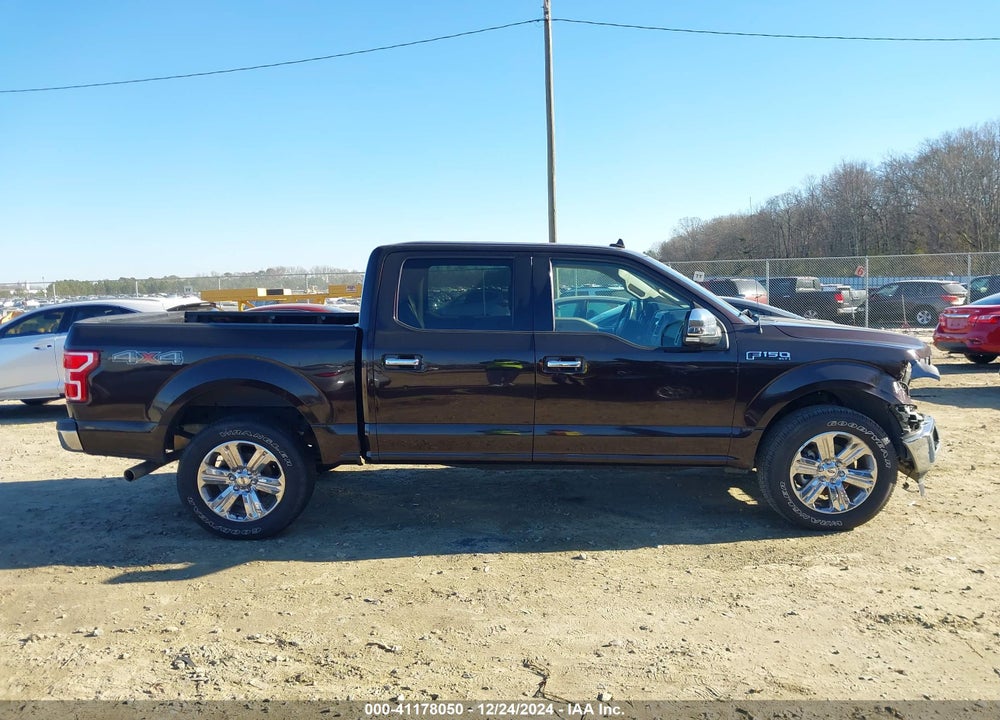 2018 FORD F-150 VIN: 1FTEW1E50JFA87542