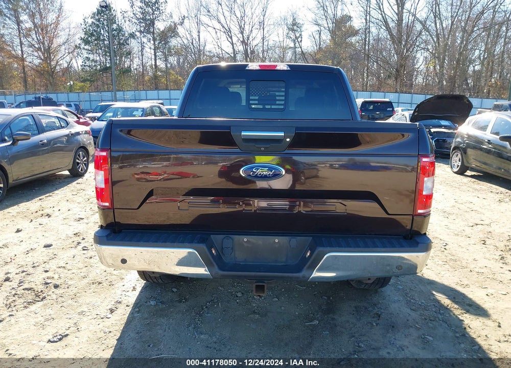 2018 FORD F-150 VIN: 1FTEW1E50JFA87542