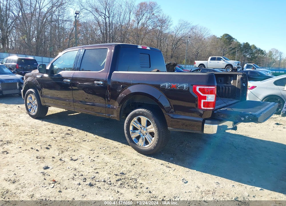 2018 FORD F-150 VIN: 1FTEW1E50JFA87542