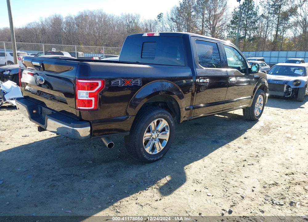 2018 FORD F-150 VIN: 1FTEW1E50JFA87542