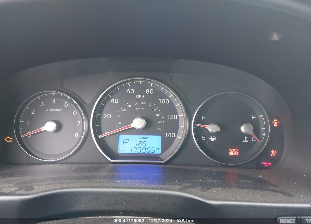 2012 HYUNDAI SANTA FE GLS V6 VIN: 5XYZGDAG0CG163283