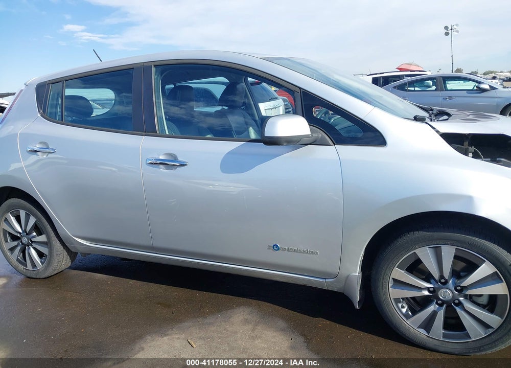 2015 NISSAN LEAF SL VIN: 1N4AZ0CP8FC309974