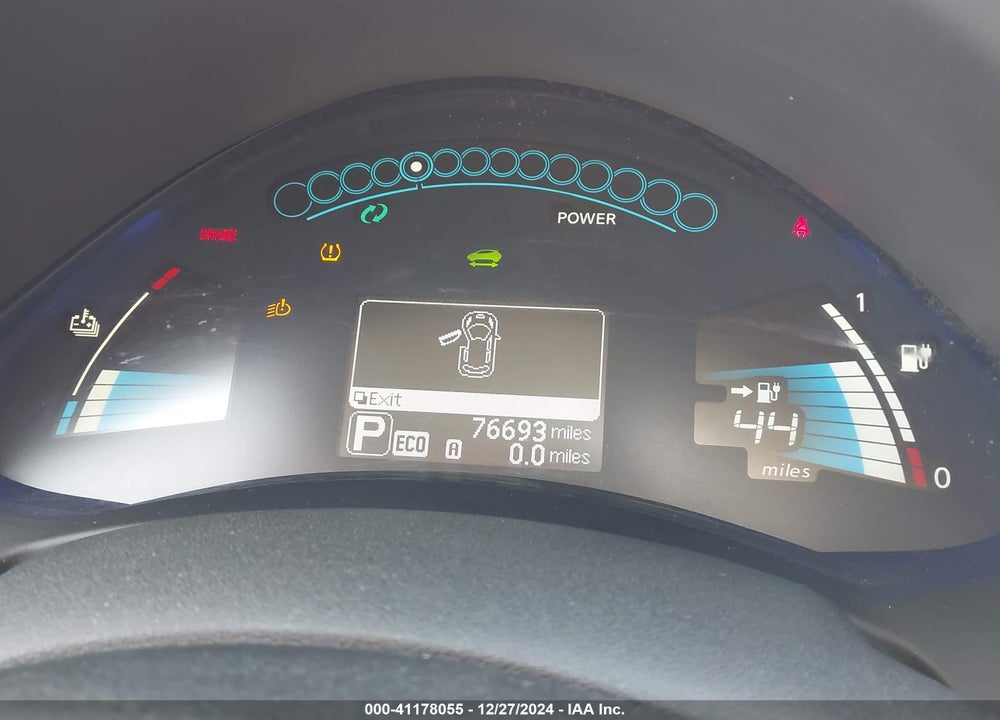 2015 NISSAN LEAF SL VIN: 1N4AZ0CP8FC309974