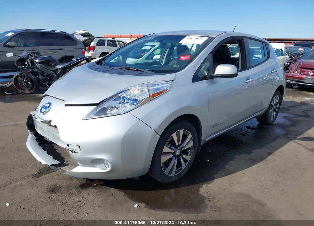 2015 NISSAN LEAF SL VIN: 1N4AZ0CP8FC309974