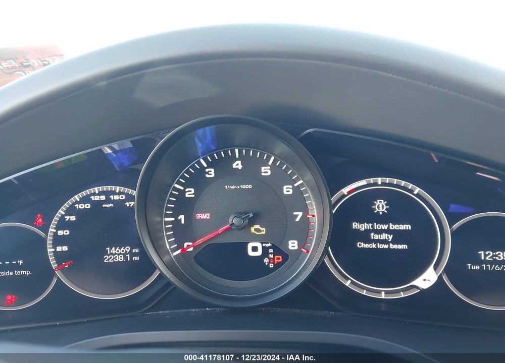 2023 PORSCHE CAYENNE S/S PLATINUM EDITION VIN: WP1AB2AY3PDA15222