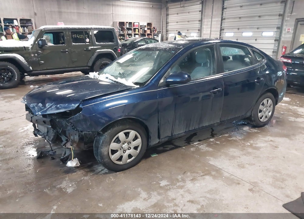 2009 HYUNDAI ELANTRA GLS VIN: KMHDU46D19U602544