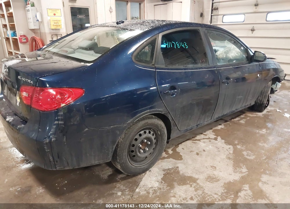 2009 HYUNDAI ELANTRA GLS VIN: KMHDU46D19U602544