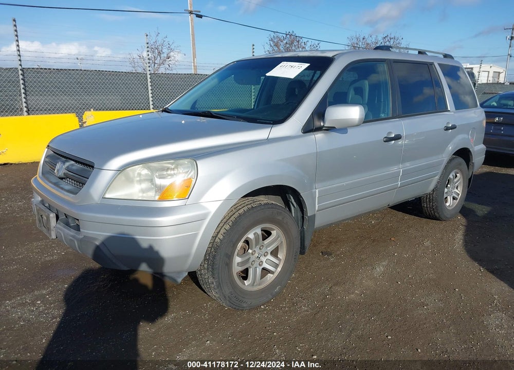 2005 HONDA PILOT EX-L VIN: 2HKYF18565H535688