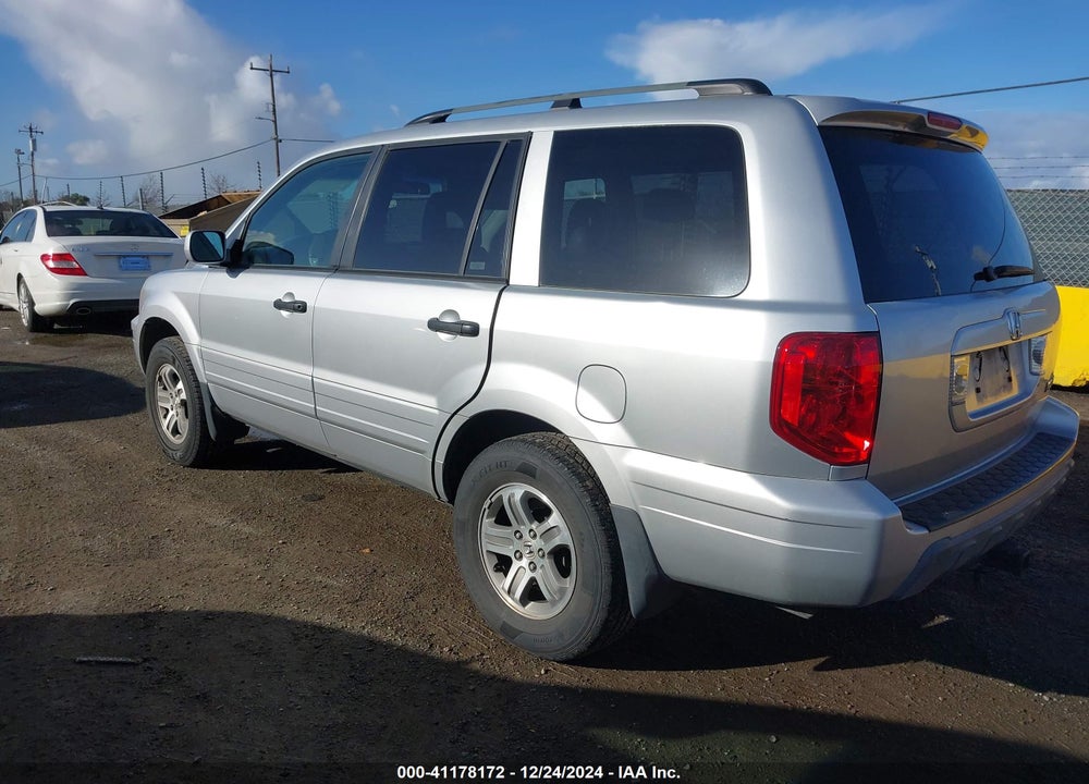 2005 HONDA PILOT EX-L VIN: 2HKYF18565H535688