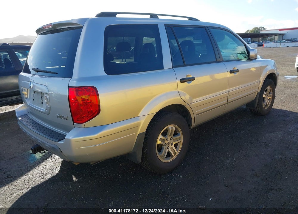 2005 HONDA PILOT EX-L VIN: 2HKYF18565H535688