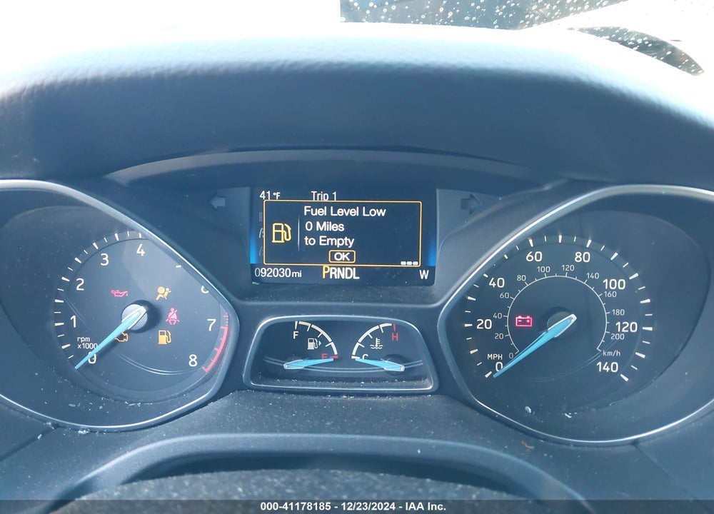 2016 FORD FOCUS SE VIN: 1FADP3F25GL265969