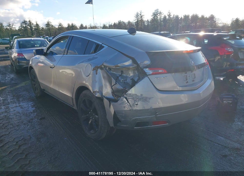 2011 ACURA ZDX VIN: 2HNYB1H43BH500057