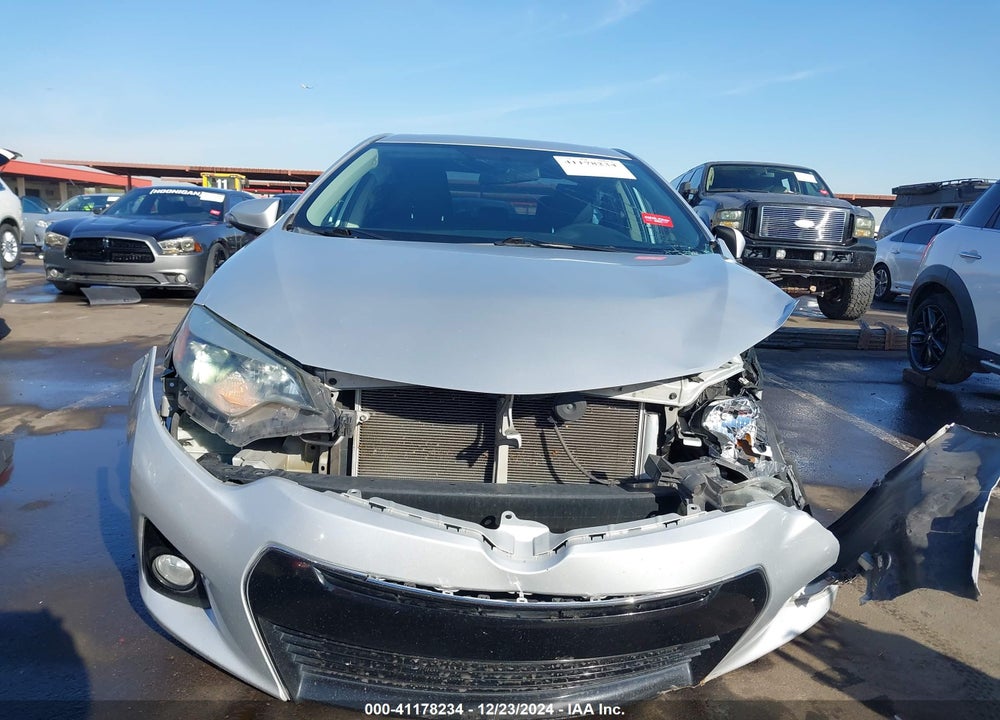 2014 TOYOTA COROLLA L/LE/LE PLS/PRM/S/S PLS VIN: 5YFBURHE3EP075595