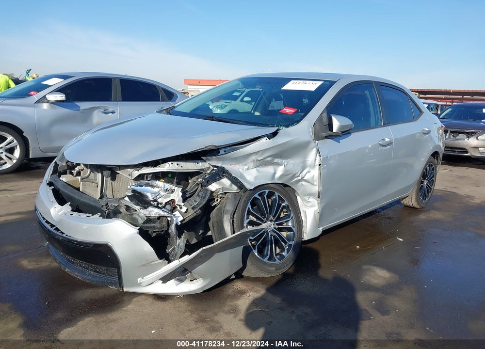2014 TOYOTA COROLLA L/LE/LE PLS/PRM/S/S PLS VIN: 5YFBURHE3EP075595