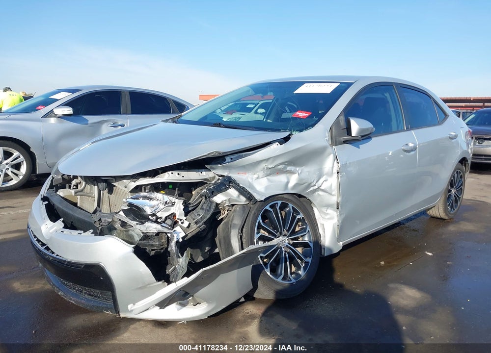 2014 TOYOTA COROLLA L/LE/LE PLS/PRM/S/S PLS VIN: 5YFBURHE3EP075595