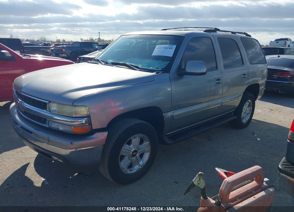 2001 CHEVROLET TAHOE LT VIN: 1GNEC13T81J249108