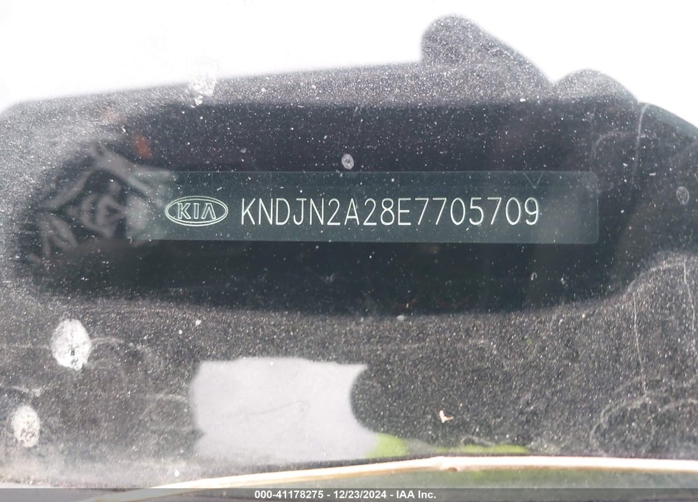 2014 KIA SOUL VIN: KNDJN2A28E7705709