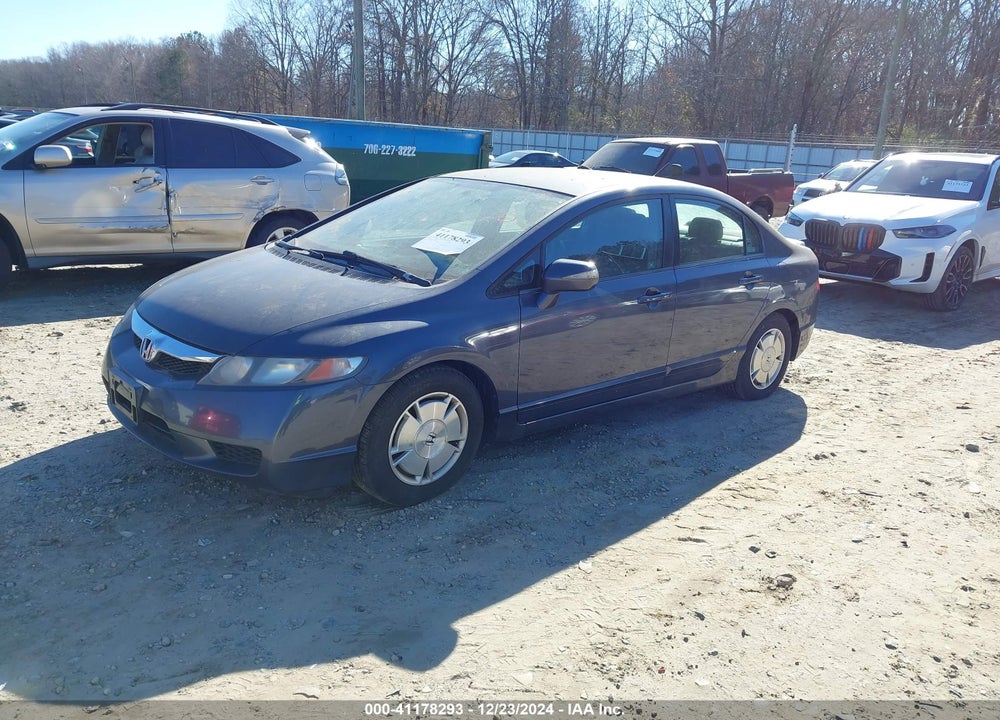 2009 HONDA CIVIC HYBRID VIN: JHMFA36239S011835