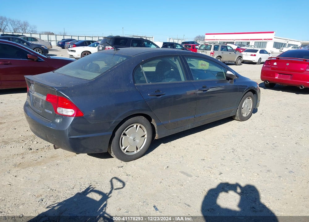 2009 HONDA CIVIC HYBRID VIN: JHMFA36239S011835