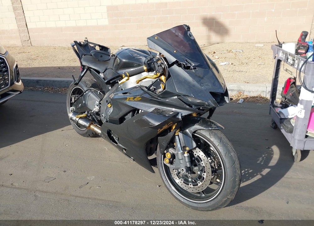 2012 YAMAHA YZFR6 C VIN: JYARJ16Y5CA005664