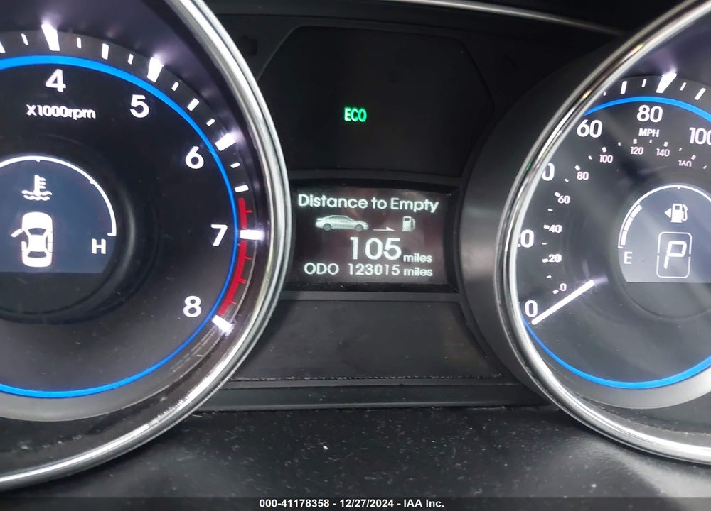 2013 HYUNDAI SONATA GLS VIN: 5NPEB4AC7DH795346