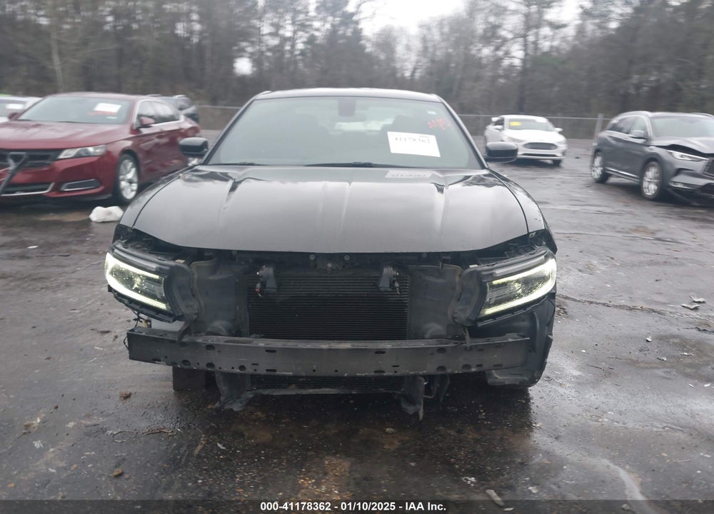 2019 DODGE CHARGER SXT RWD VIN: 2C3CDXBG5KH748170