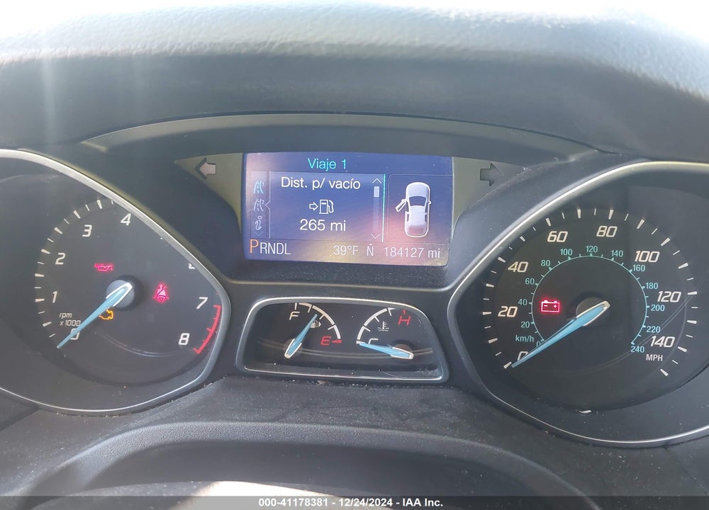 2013 FORD FOCUS VIN: 1FADP3K25DL232312