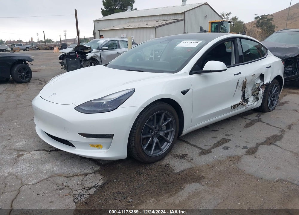 2022 TESLA MODEL 3 VIN: 5YJ3E1EBXNF167988