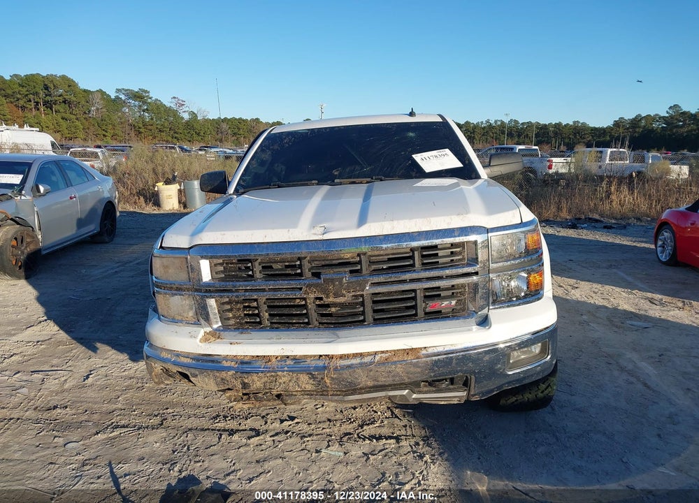 2014 CHEVROLET SILVERADO 1500 LT VIN: 3GCUKREC5EG344798