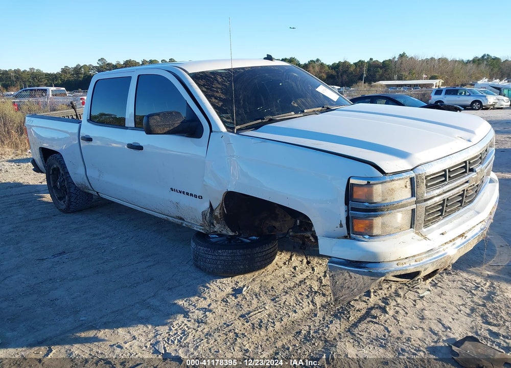 2014 CHEVROLET SILVERADO 1500 LT VIN: 3GCUKREC5EG344798
