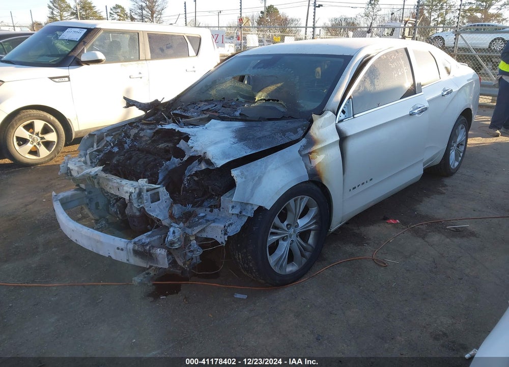 2014 CHEVROLET IMPALA VIN: 2G1125S38E9209396