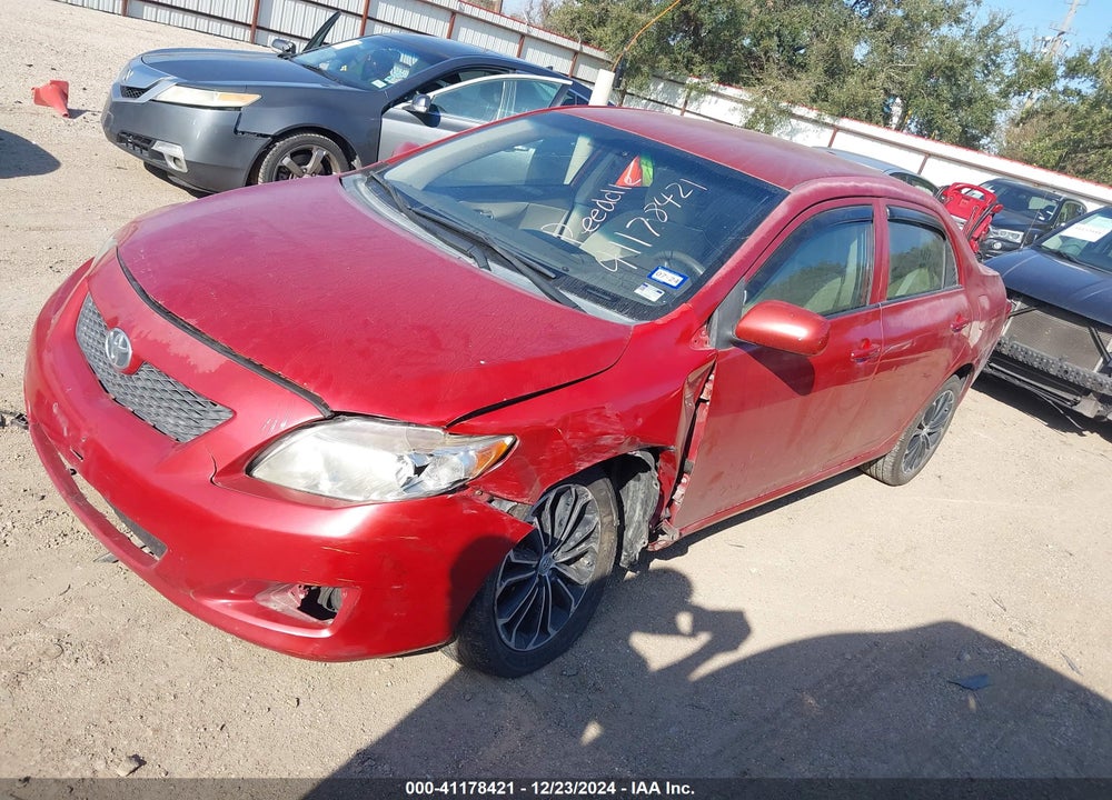 2010 TOYOTA COROLLA LE VIN: 2T1BU4EE6AC270270