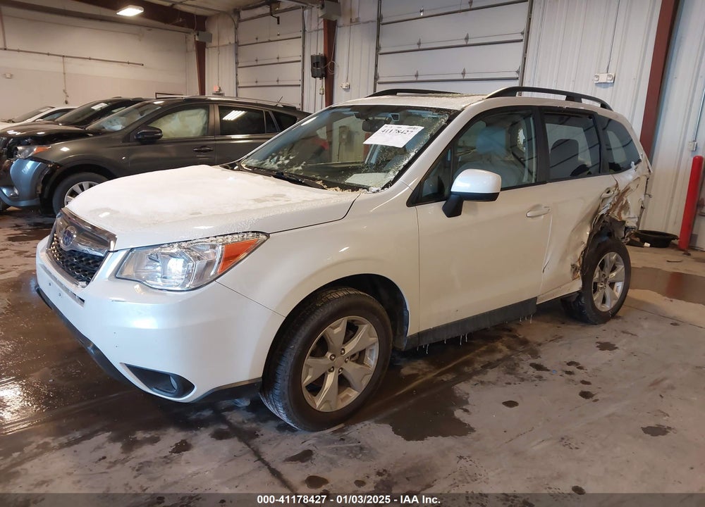 2016 SUBARU FORESTER 2.5I PREMIUM VIN: JF2SJAGC6GH510040