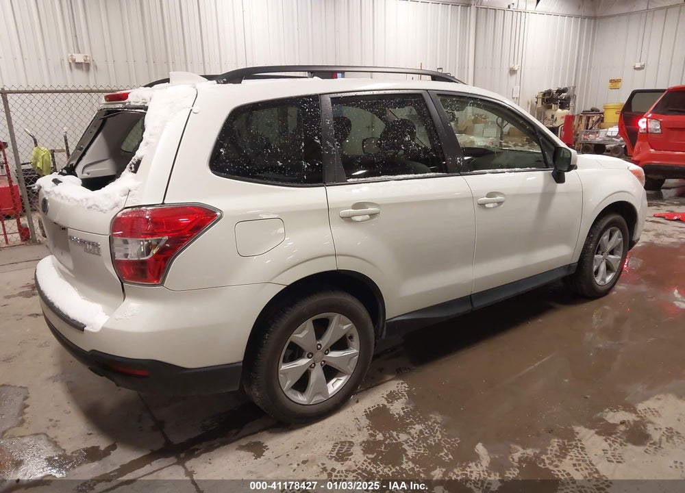 2016 SUBARU FORESTER 2.5I PREMIUM VIN: JF2SJAGC6GH510040