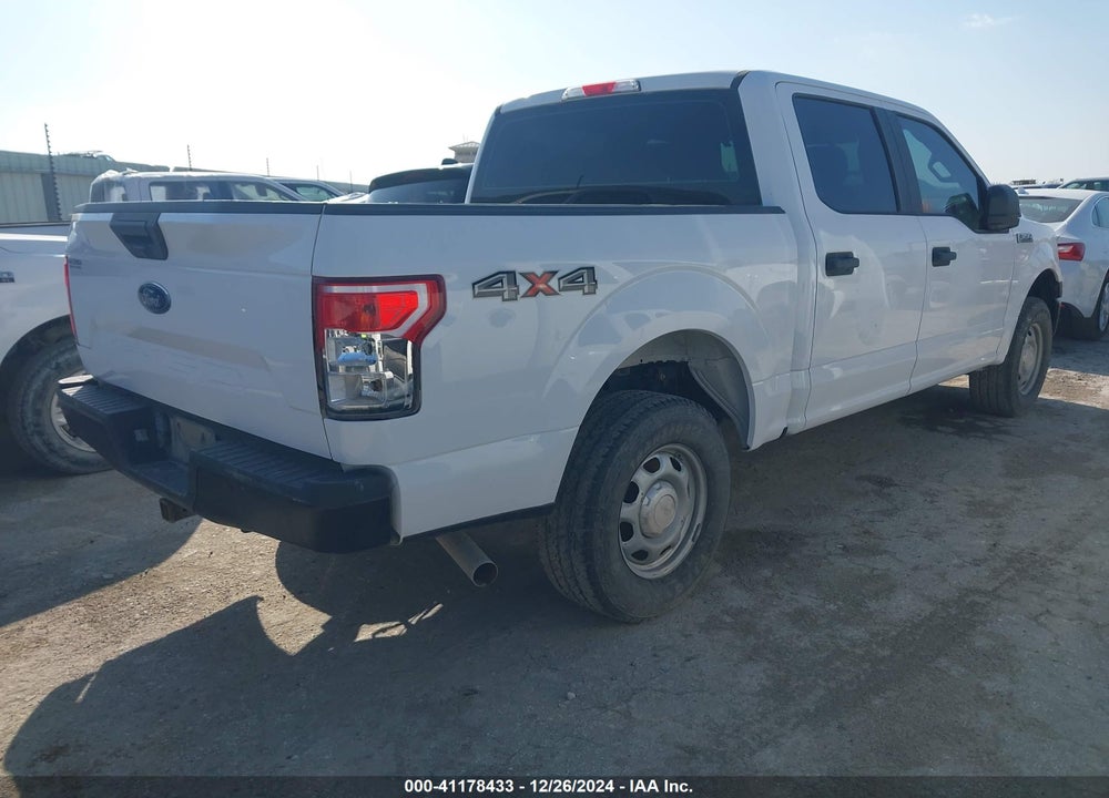 2019 FORD F-150 XL VIN: 1FTEW1E59KKE84191