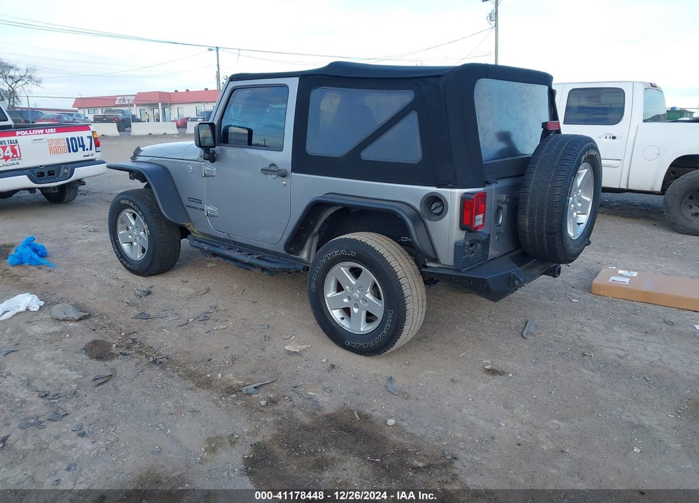 2016 JEEP WRANGLER SPORT VIN: 1C4AJWAG8GL241930