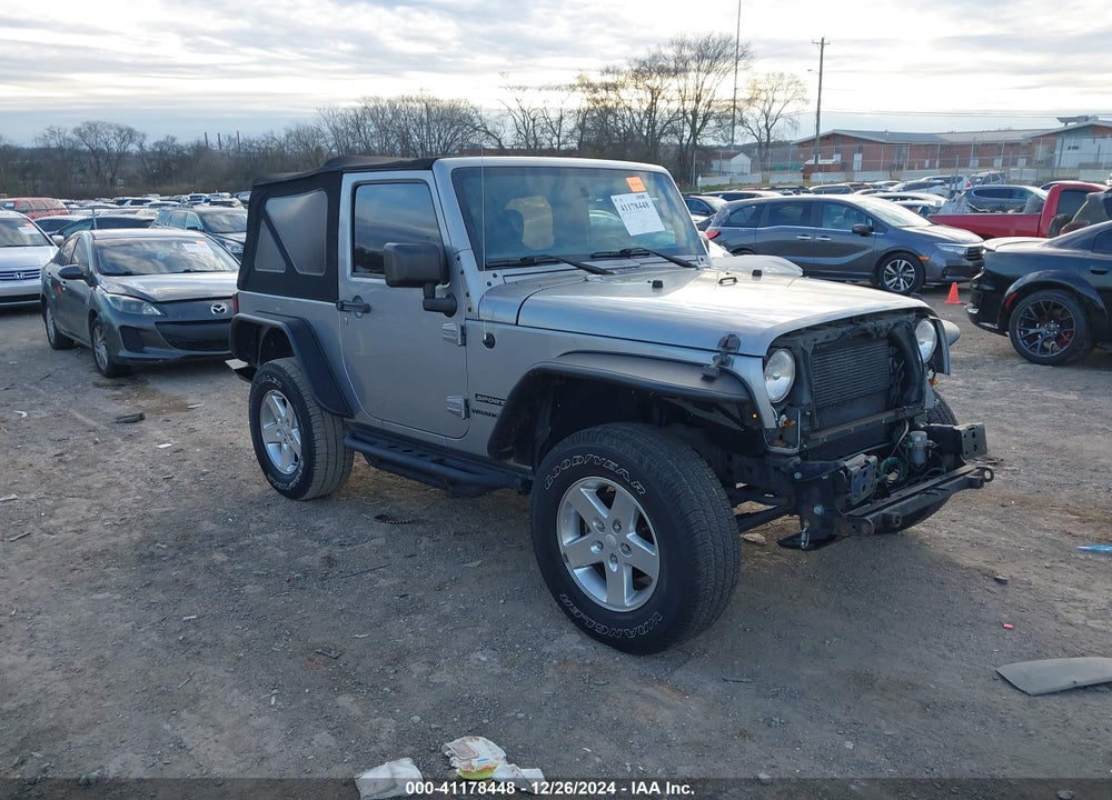 2016 JEEP WRANGLER SPORT VIN: 1C4AJWAG8GL241930