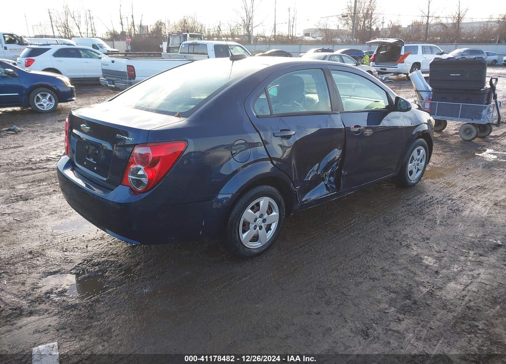 2015 CHEVROLET SONIC LS AUTO VIN: 1G1JA5SH5F4127385