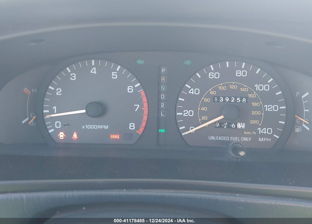 1993 TOYOTA CAMRY LE VIN: JT2SK12E9P0132260