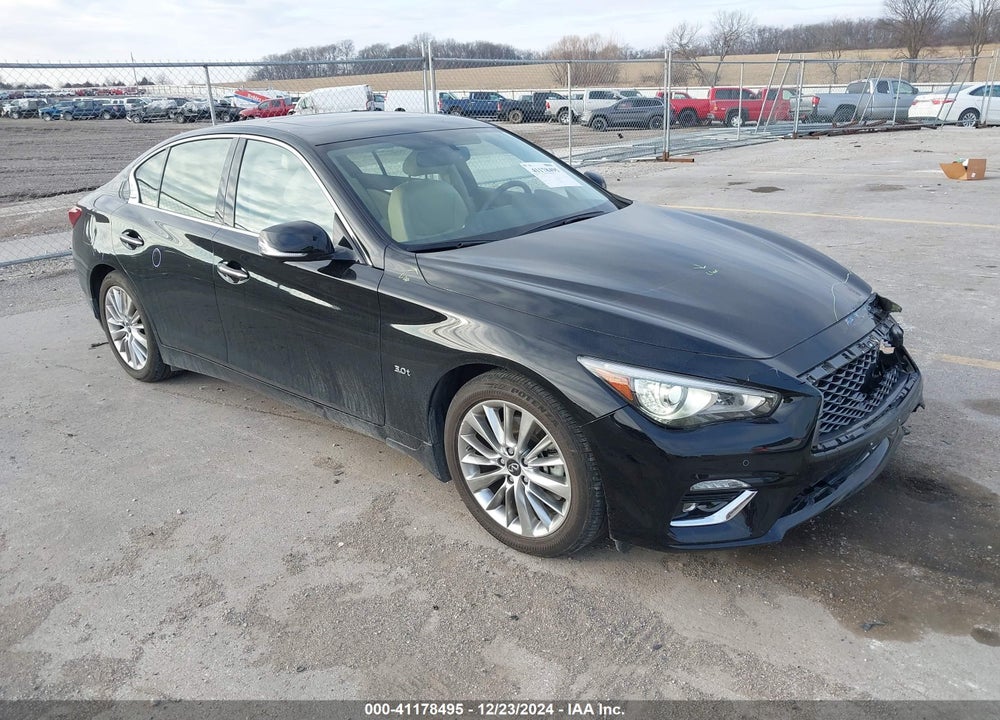 2019 INFINITI Q50 3.0T LUXE VIN: JN1EV7AR3KM590433